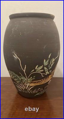 Marazion Studio Pottery Vase 1960. 19cm tall