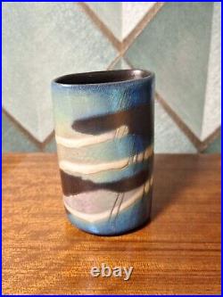 Margery Clinton Lustre Studio Pottery/Ceramic Vase RCA Glasgow School Art C. 1988