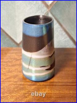 Margery Clinton Lustre Studio Pottery/Ceramic Vase RCA Glasgow School Art C. 1988