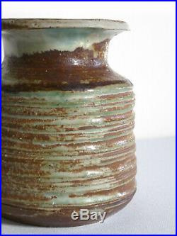 Marguerite Wildenhain Vase, Pond Farm, Incised Pattern, Stoneware 5 high