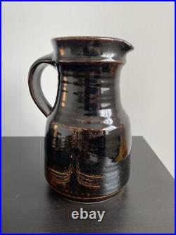 Mark Griffiths Large Studio Pottery Jug. Fabulous Glaze Mark Griffiths Large Studio Pottery Jug. Fabulous Glaze
