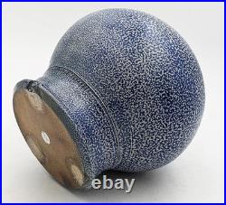 Mark Smith Studio Pottery Salt-glazed Stoneware Vase 2000
