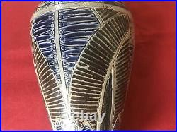 Martin Brothers, Studio Pottery Vase, 1875 13 Inches Tall