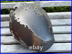 Martin Everson Davis Raku Vase Welsh Artist Signed MED 24cm Abstract Studio Pot