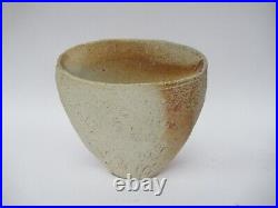 Martin McWilliam, wood fired studio pottery stoneware trompe l'oeil vessel Martin McWilliam, wood fired studio pottery stoneware trompe l'oeil vessel