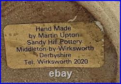Martin Upton Sandy Hill Studio Pottery Vase 21st Century Martin Upton Sandy Hill Studio Pottery Vase 21st Century