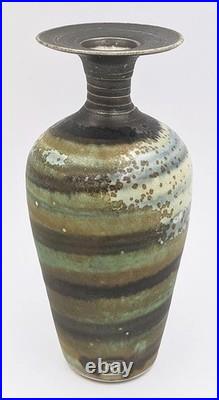 Mary Rich Studio Pottery Porcelain Vase 1980