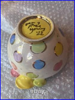 Mary Rose Young Ceramic Studio Bowl Signed Dated Mary Rose Young Ceramic Studio Bowl Signed Dated