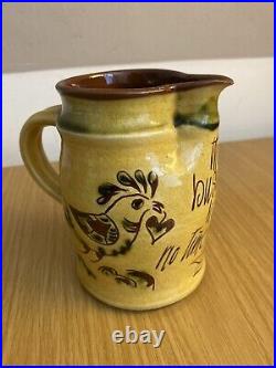 Mary Wondrausch OBE Studio Pottery Brickfields Slipware Jug