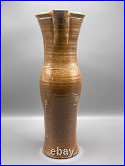 Michael Casson OBE Very Large Pitcher Jug Vase Salt Glaze Studio Pottery 43cm