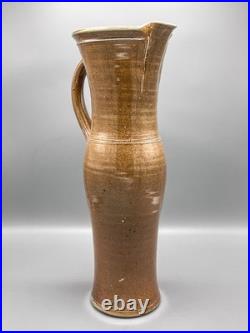 Michael Casson OBE Very Large Pitcher Jug Vase Salt Glaze Studio Pottery 43cm