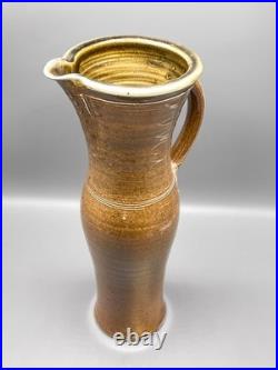 Michael Casson OBE Very Large Pitcher Jug Vase Salt Glaze Studio Pottery 43cm
