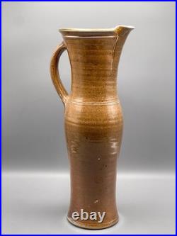 Michael Casson OBE Very Large Pitcher Jug Vase Salt Glaze Studio Pottery 43cm