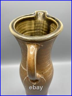 Michael Casson OBE Very Large Pitcher Jug Vase Salt Glaze Studio Pottery 43cm