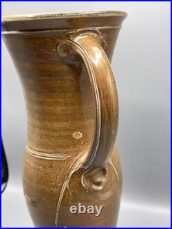 Michael Casson OBE Very Large Pitcher Jug Vase Salt Glaze Studio Pottery 43cm