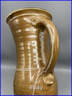 Michael Casson OBE Very Large Pitcher Jug Vase Salt Glaze Studio Pottery 43cm