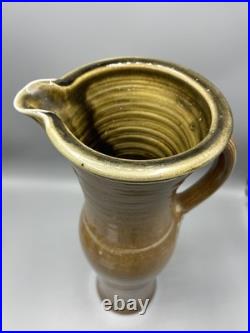 Michael Casson OBE Very Large Pitcher Jug Vase Salt Glaze Studio Pottery 43cm