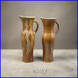Michael Casson OBE Very Large Pitcher Jug Vase Salt Glaze Studio Pottery 43cm