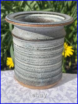 Michael Casson Obe Coiled Studio Pottery Vase Hand Made