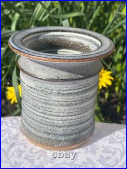 Michael Casson Obe Coiled Studio Pottery Vase Hand Made