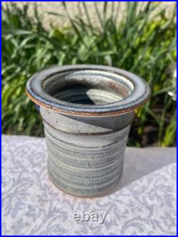 Michael Casson Obe Coiled Studio Pottery Vase Hand Made