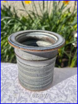 Michael Casson Obe Coiled Studio Pottery Vase Hand Made