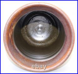 Michael Casson Studio Pottery Salt Glaze Stoneware Vase