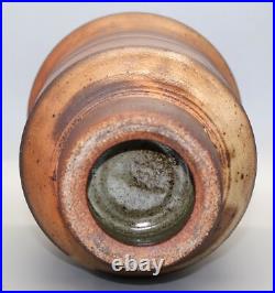 Michael Casson Studio Pottery Salt Glaze Stoneware Vase