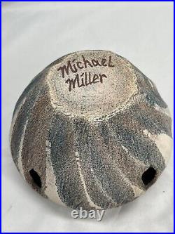 Michael Miller Pottery Vase Planter Studio Hand Made Rustic Vintage RARE