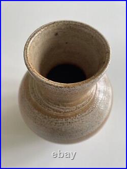 Micki Schloessingk Studio Pottery Salt Glazed Vase