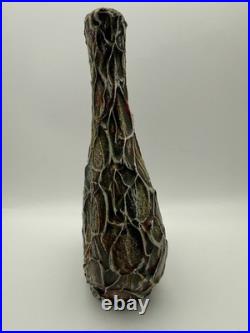 Mid Century French Vallauris Studio Pottery Freeform Vase 25cm