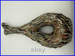 Mid Century French Vallauris Studio Pottery Freeform Vase 25cm