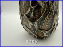 Mid Century French Vallauris Studio Pottery Freeform Vase 25cm