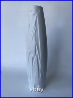 Mid Century German Rosenthal Studio Line LUTE PLAYER Vase Cuno Fischer MCM