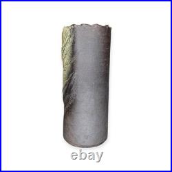 Mid-Century Japanese Studio Pottery Vase with Signed Box Natural Ash Glaze, Shig