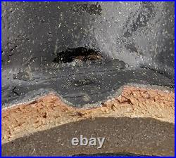 Mike Dodd Studio Pottery Kaki Glaze Vase 20th Century