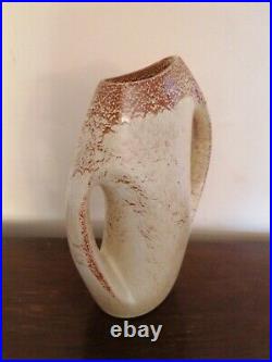 Modernist 1960/70s Bertoncello Roberto Rigon Studio Pottery Double Handled Vase