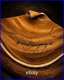 Monumental Studio Pottery Ceramic Centrepiece Bowl Sculpture 33cm
