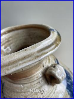 Nic Collins Powdermills Very Large studio pottery lugged vessel. Superb