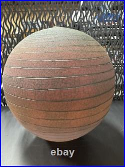 Nicholas Bernard Signed Eames Era Yellow Ceramic Studio Pottery Vase 9LARGE A16