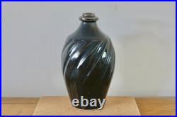 Nick Rees studio pottery fluted vase