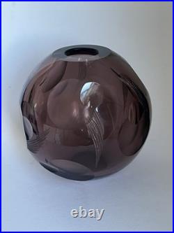 Original Studio One Off 1990's Emmanuel Babled Venini Lapilli Venice Murano Vase