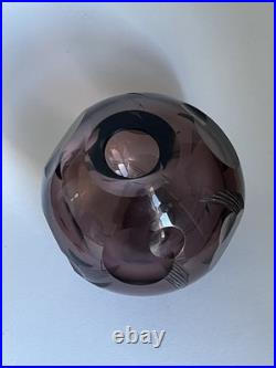 Original Studio One Off 1990's Emmanuel Babled Venini Lapilli Venice Murano Vase