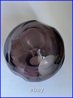 Original Studio One Off 1990's Emmanuel Babled Venini Lapilli Venice Murano Vase