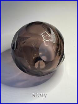 Original Studio One Off 1990's Emmanuel Babled Venini Lapilli Venice Murano Vase