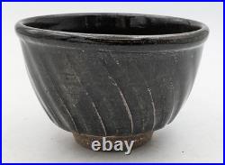 Oxshott Collection Bird Seal Mark Studio Pottery Tenmoku Bowl 20th Century
