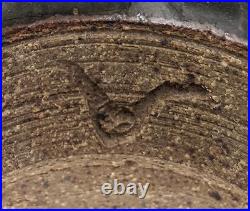 Oxshott Collection Bird Seal Mark Studio Pottery Tenmoku Bowl 20th Century
