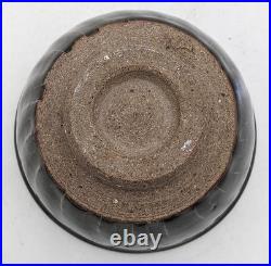 Oxshott Collection Bird Seal Mark Studio Pottery Tenmoku Bowl 20th Century