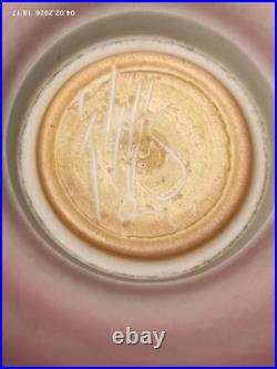 PETER WILLS Studio Bowl Potter's Seal Mark & Signature base 16.8cm Vintage