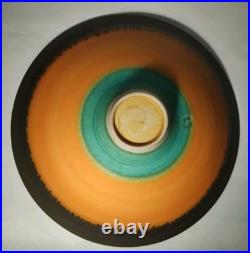 PETER WILLS Studio Bowl Potter's Seal Mark & Signature base 17cm Vintage